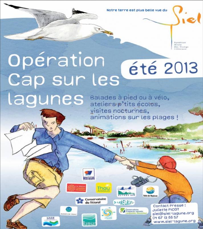 Opération Cap sur les Lagunes – été 2013 – Sortie Nature