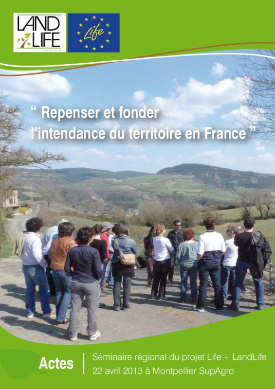 Les actes du séminaire LandLife sont en ligne